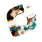 ORNATE MULTICOLORED HOOP EARRINGS - Rajwada