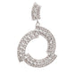 SUNSHINE BIG WHITE HOOP EARRINGS - Rajwada