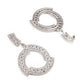 Rajwada Women Sunshine Big White Hoop Earrings