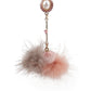 ORNATE PINK AND GREY DANGLER EARRINGS - Rajwada