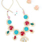 Coloured Rhinestone Necklace - Rajwada