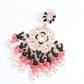 Contemporary Multicolour Chandbali Earrings - Rajwada