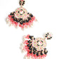 Contemporary Multicolour Chandbali Earrings - Rajwada