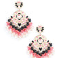Contemporary Multicolour Chandbali Earrings - Rajwada