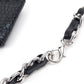 Croc printed mini black belt bag - Rajwada