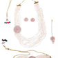 Cute Baby Pink Necklace Set - Rajwada