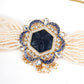 Dark Blue Choker Necklace - Rajwada