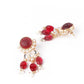 Deep Maroon exquisite necklace set - Rajwada