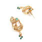 Delicate Traditional Peacock Necklace Set - Rajwada