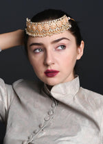 Delight Gold Choker Set - Rajwada