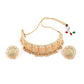 Delight Gold Choker Set - Rajwada