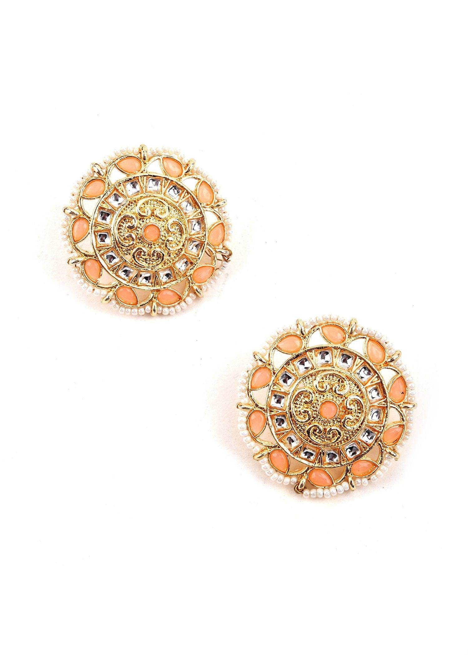 Delight Gold Choker Set - Rajwada
