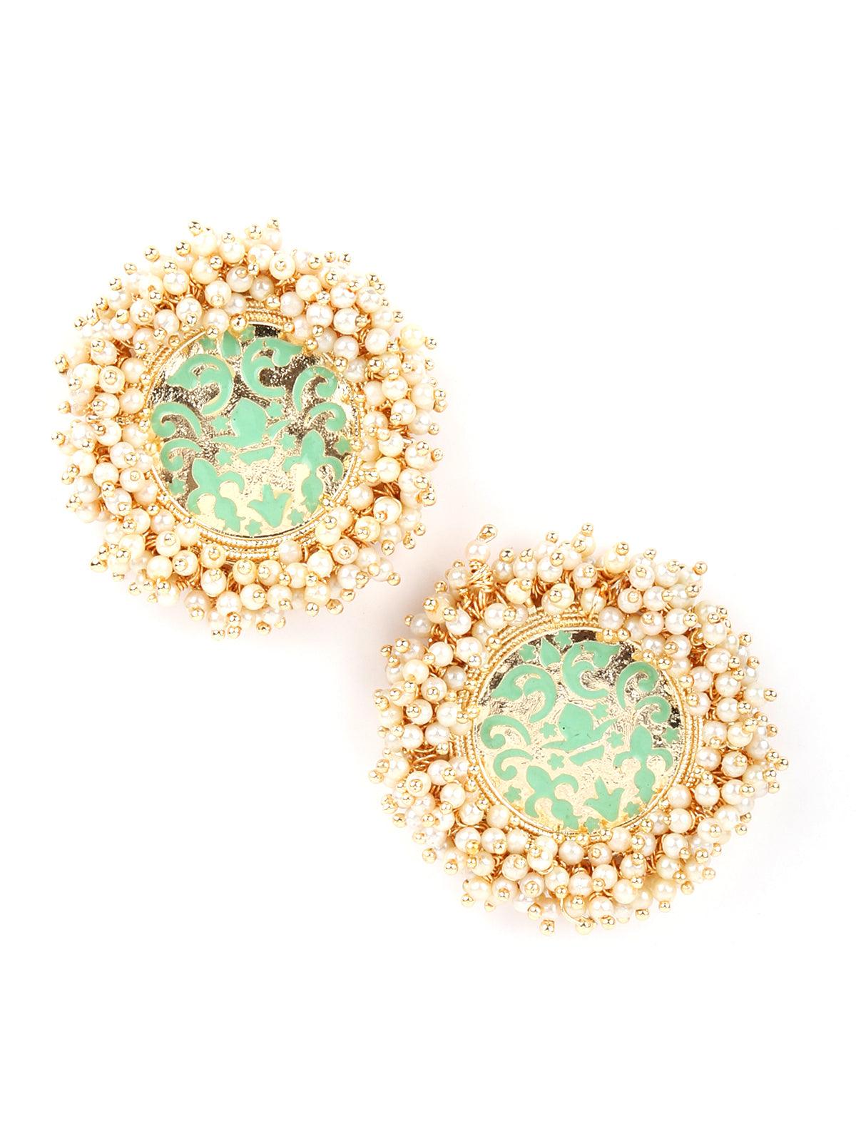 Delightful Pearl Earring - Rajwada