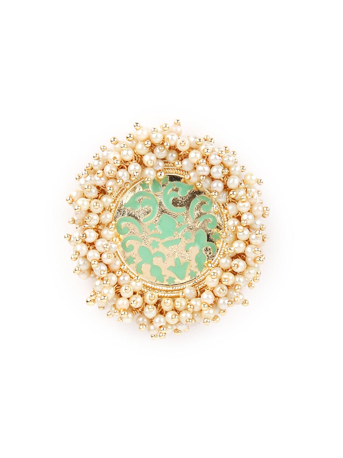 Delightful Pearl Earring - Rajwada