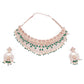 DESIGNER BEADS AND STONES NECKLACE SET - Rajwada