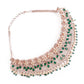 DESIGNER BEADS AND STONES NECKLACE SET - Rajwada