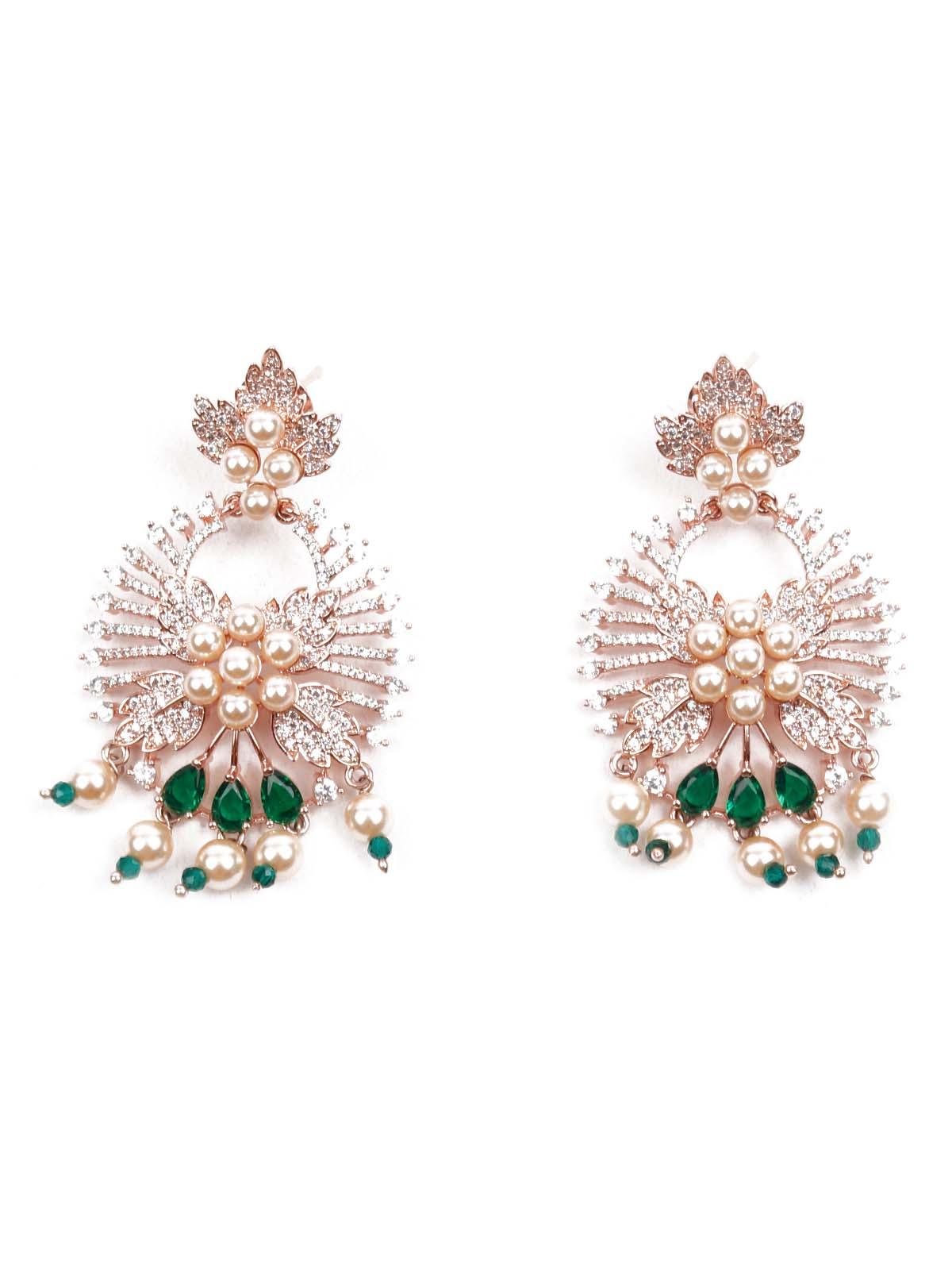 DESIGNER BEADS AND STONES NECKLACE SET - Rajwada
