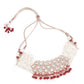 DESIGNER KUNDAN AND AUSTRIAN DIAMOND NECKLACE SET - Rajwada