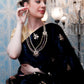 DESIGNER KUNDAN AND STONES NECKLACE SET - Rajwada
