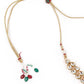 DESIGNER KUNDAN AND STONES NECKLACE SET - Rajwada