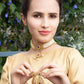 Designer Kundan White Beaded Choker Set - Rajwada