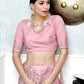 Designer Pink Hasli Style Neckpiece Set - Rajwada