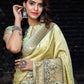 Designer Pista Banarasi Silk Saree - Rajwada