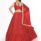 Designer Red Georgette Lehenga Choli - Rajwada