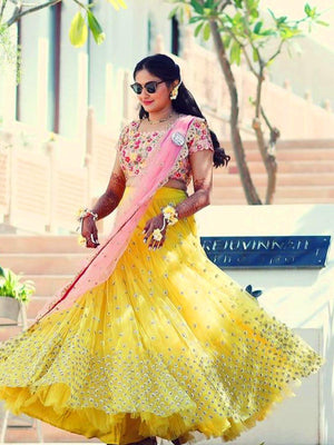 Designer Semi-stitched Lehenga Choli - Rajwada