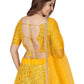 Designer Yellow Georgette Lehenga Choli - Rajwada