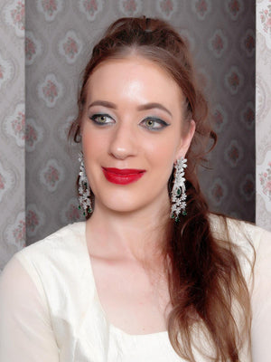 DIAMOND STUDDED EARRINGS - Rajwada