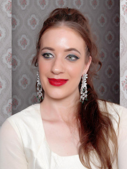 DIAMOND STUDDED EARRINGS - Rajwada
