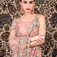 Divine Pink Dangle-Jhumka Earrings! - Rajwada