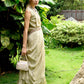 Rajwada Women Beige Crepe Indo-Western Dress