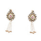 Double Sided Pearl and Kundan Necklace set - Rajwada