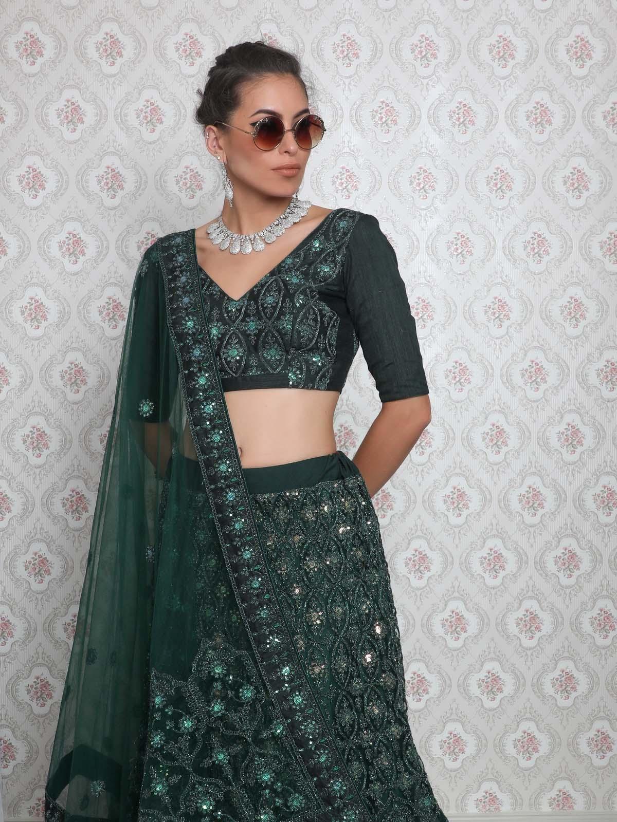 Drop-dead-gorgeous Drop Shaped Necklace - Rajwada