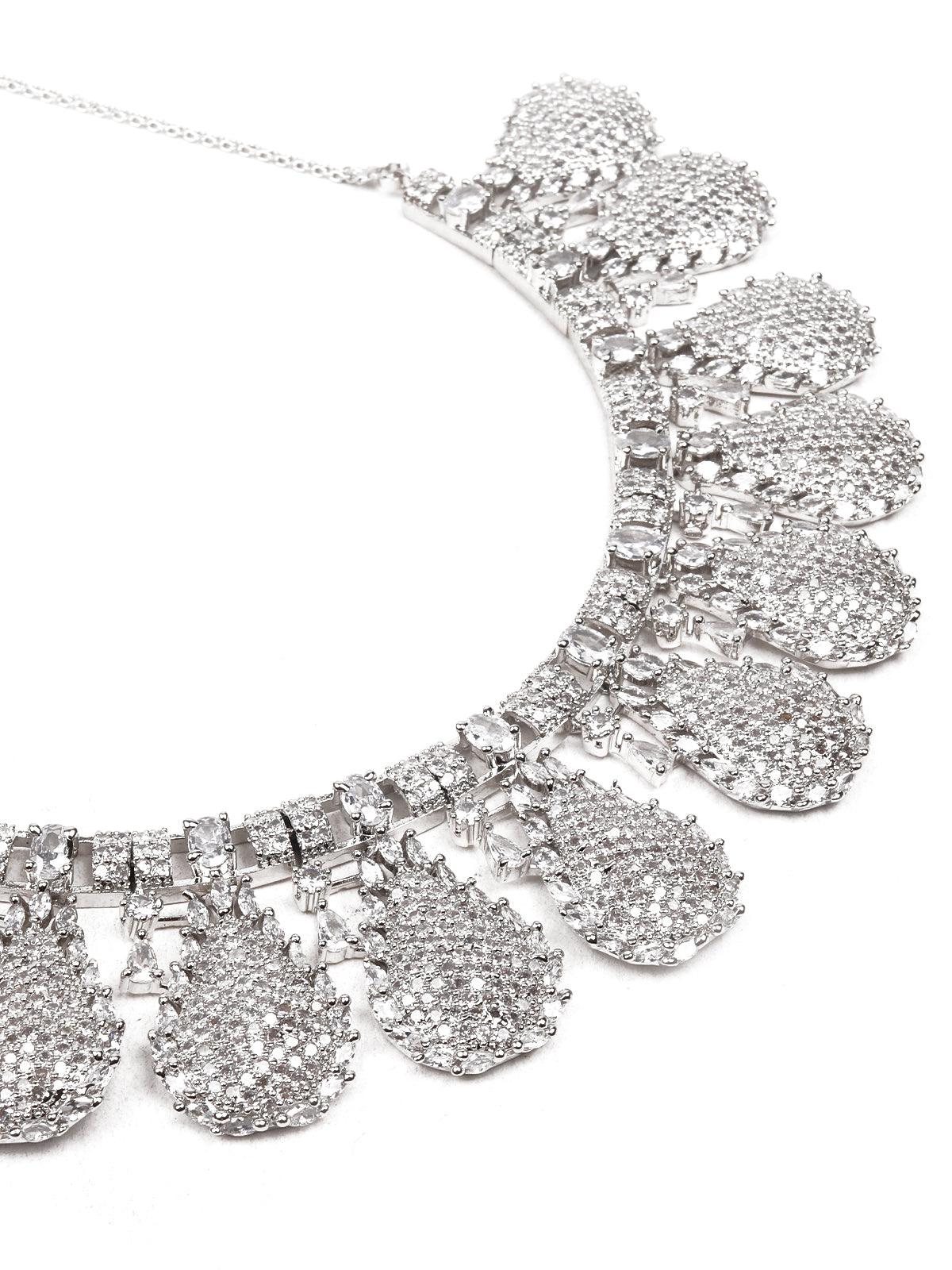 Drop-dead-gorgeous Drop Shaped Necklace - Rajwada