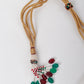 Dust Pink And Gold-Tone Kundan Work Choker Set - Rajwada