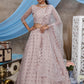 Dusty Purple Sequins Net Lehenga Set - Rajwada
