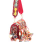 Rajwada Multicolor Tassels Embellished Clutch For Women
