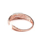 Elegance studded gold-tone bracelet - Rajwada