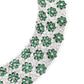 Elegant Floral Green Choker Necklace Set - Rajwada