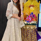 Elegant Off White Lehenga Choli Set - Rajwada