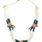 Elegant Pearl Belt With Beads - Rajwada