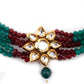 Elegant Pearl Belt With Beads - Rajwada