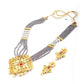Elegant Rani Haar Necklace Set - Rajwada