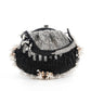 EMBELLISHED BLACK BATUA BAG - Rajwada