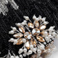 EMBELLISHED BLACK BATUA BAG - Rajwada