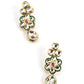 Enticing Gold Tone Kundan earrings with Maang-Teeka - Rajwada