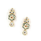 Enticing Gold Tone Kundan earrings with Maang-Teeka - Rajwada